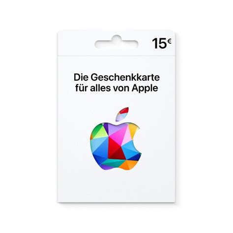 Apple T Card 15 € Online Kaufen Interspar