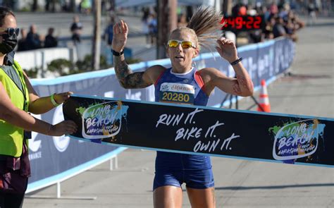 Here are the men's and women's winners of the Long Beach Marathon ...