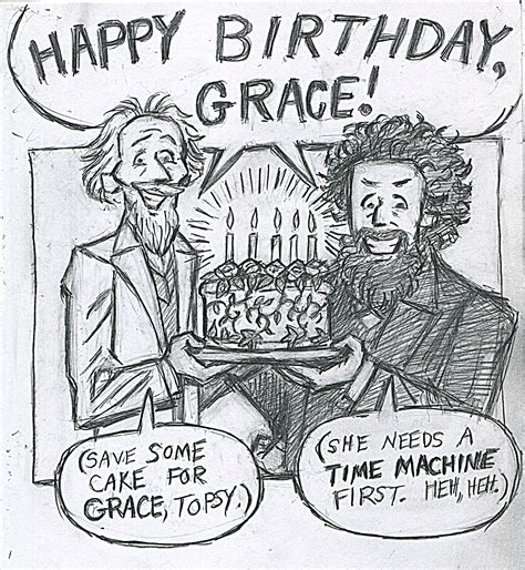 Pre Raphernalia Happy Birthday Grace