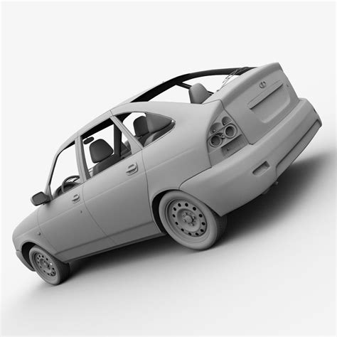 Lada Priora modèle 3D $29 - .fbx .obj .max - Free3D