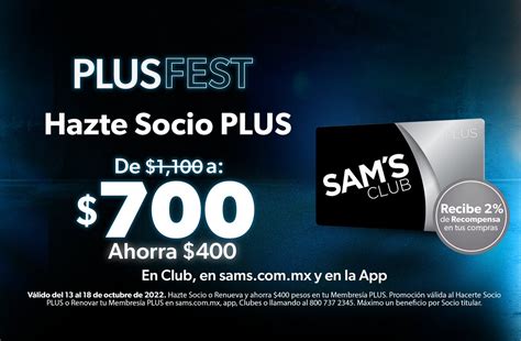 Sam s Club México on Twitter En este PLUSFest Hazte Socio PLUS en