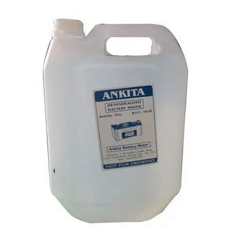 Ankita Ankite 5 Liter Distilled Water Grade Standard Battery Grade