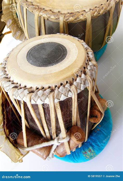 Ethnic Indian Musical Instrument Tabla In The Shop Traditional Indian