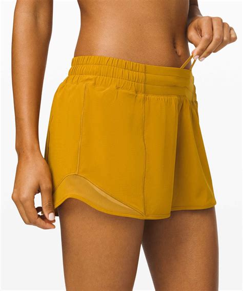 Lululemon Hotty Hot Short Ii Long Fools Gold Lulu Fanatics