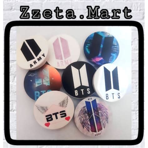 Jual Griptok Pop Socket Logo Bts Varian Shopee Indonesia