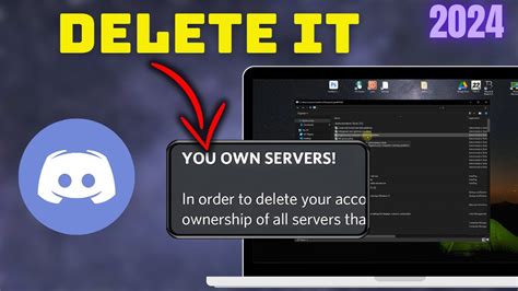 How To Permanently Delete Discord Account Youtube