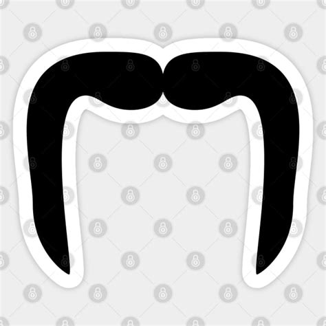 Handlebar Mustache Clip Art Br Clip Art Library