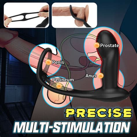 Ricky Remote Control 9 Vibrating Wiggling Prostate Massager Anal Toy
