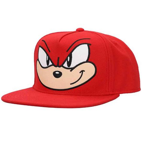 Sonic The Hedgehog Knuckles Snapback Hat Entertainment Earth