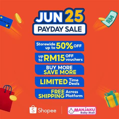 Manjaku Shopee Payday Sale Jun