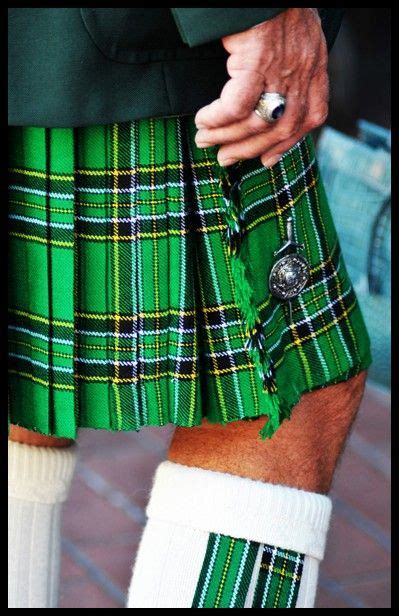 Green Plaid Green Plaid Kilt Tartan Fashion Kilt Scottish Kilts