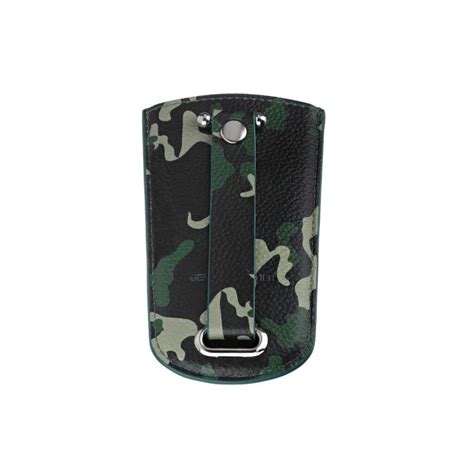 Green Camouflage Key Case Zippo Top Original American Lighters