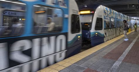 Power Outage Briefly Halts Light Rail Trains In Downtown Seattle The