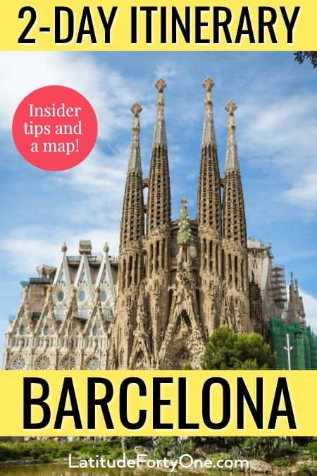 Barcelona Day Itinerary For First Time Visitors Artofit