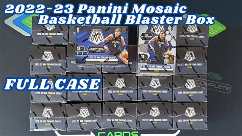 Panini Mosaic Basketball Blaster Box Case Opening Youtube