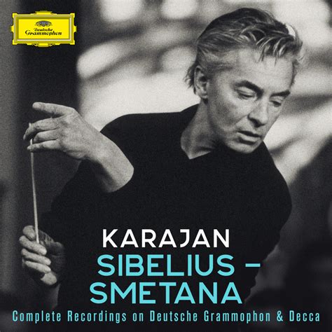 Sibelius Smetana Herbert Von Karajan Deutsche Grammophon