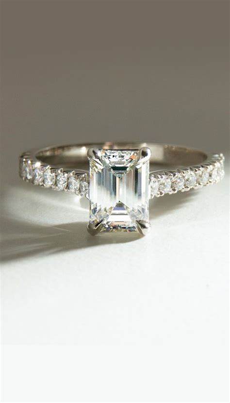 50 Stunning Engagement Rings In 2022 Fine Gem Emerald Cut