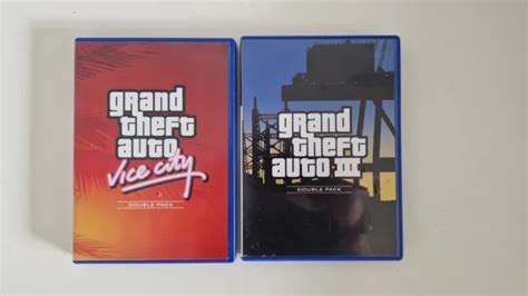 Grand Theft Auto Iii Vice City Double Pack Sony Playstation Game