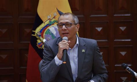 Ordenan detención del ex vicepresidente de Ecuador Jorge Glas se