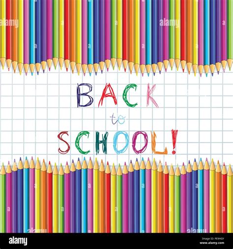 Back To School Page Borders