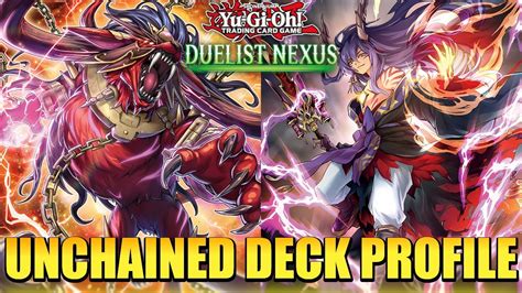 UNCHAINED DECK PROFILE POST DUNE Yu Gi Oh YouTube