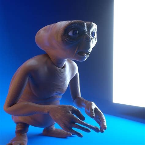 Et The Extraterrestrial D Model Cgtrader