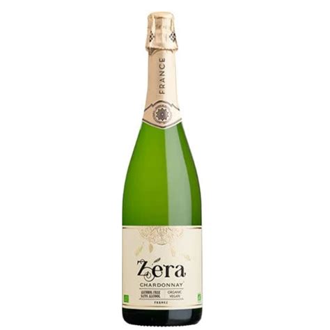 Zéra Non Alcoholic Wine Sparkling White Chardonnay Nv France
