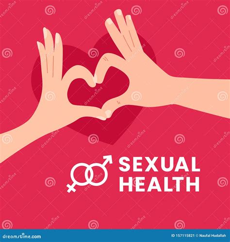 World Sexual Health Day Illustration Poster Concept Design Couple Man