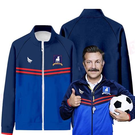 Men Jacket Ted Lasso Season 2 Afc Richmond Football Jersey Cosplay