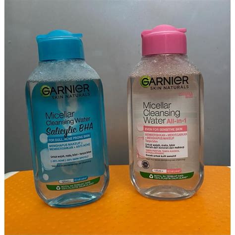 Jual Garnier Micellar Water Pink Biru Ml Shopee Indonesia