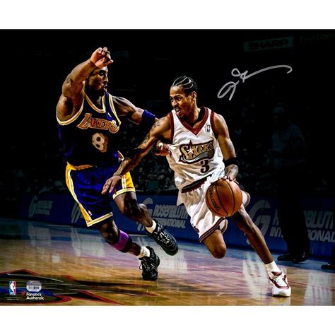 Allen Iverson Philadelphia 76ers Fanatics Authentic Autographed 16 X