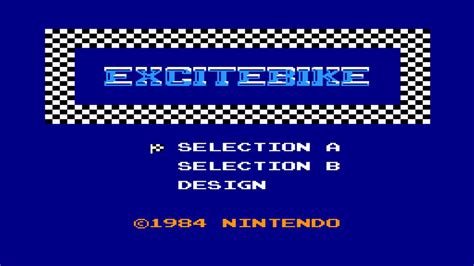 Excitebike NES FC Full Playthrough YouTube