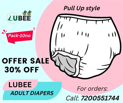 Plain Adult Pull Up Diapers Packaging Size Pack Of 10 Nos At ₹ 245