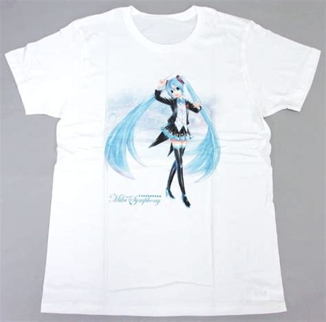 駿河屋 単品 初音ミク Tシャツ ホワイト フリーサイズ 「初音ミク シンフォニー2016 限定グッズ5種セット」 スペシャルシート