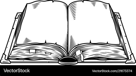 Old vintage book Royalty Free Vector Image - VectorStock