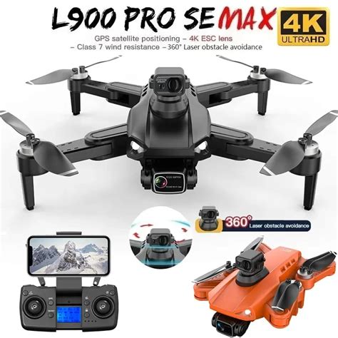 Drone GPS L900 Pro SE MAX Pour Touristes Professionnels Cam Ra HD 4K