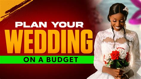 How To Plan A Wedding On A Budget Anthony O Neal