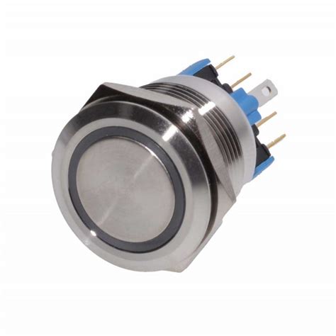 Buton Push 22mm Cu Revenire 220V Led Rosu ElectroAZ Vectro Electronics