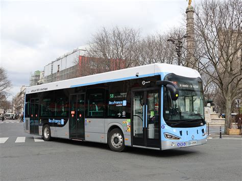 Transbus Org Photo Du Mois Mars Irizar Ie Bus Ratp