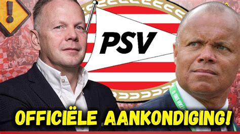 Psv Het Zal Het Verschil Maken Werd Vandaag Bekend Gemaakt Nu Is Het