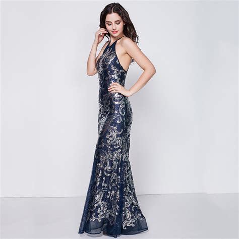 Jodie Backless Embroidered Sequin Maxi Dress Vicky And Lucas