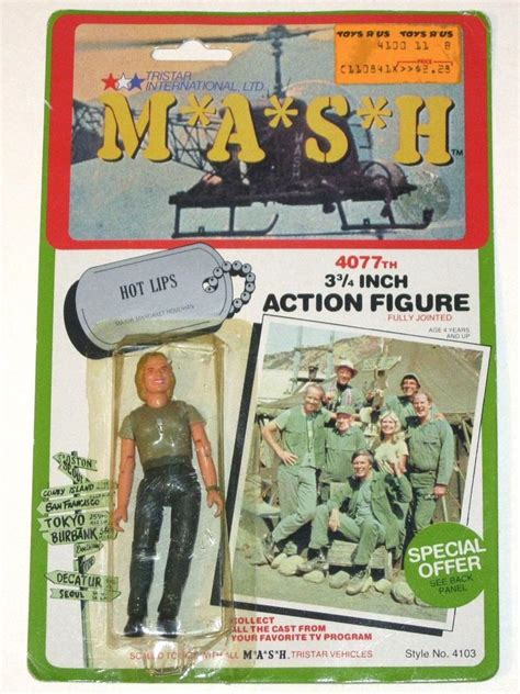Vintage Mash Hot Lips Houlihan Action Figure Mint On Card Loretta Swit