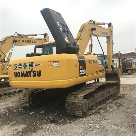 Used Komatsu Excavator Pc220 Komatsu Digger Secondhand 22t Construction