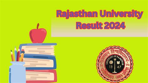 Rajasthan University Result 2024 Out At Uniraj Ac In Check And Link