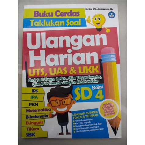 Jual Buku Bank Soal Ulangan Harian Ulangan Semester Us Ulangan