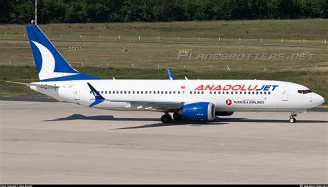 TC LAI AnadoluJet Boeing 737 8 MAX Photo By Demo Borstell ID 1437262