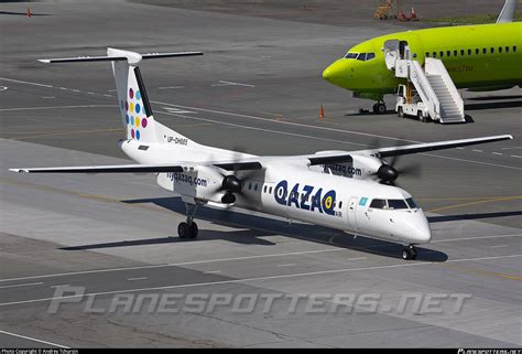 UP DH005 Qazaq Air De Havilland Canada DHC 8 402 Dash 8 Photo By Andrey