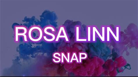 Rosa Linn Snap Lyrics Youtube