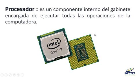 Componentes Internos Del Cpu Youtube