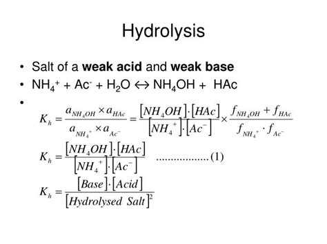 PPT Acid Base Hydrolysis PowerPoint Presentation ID 379277